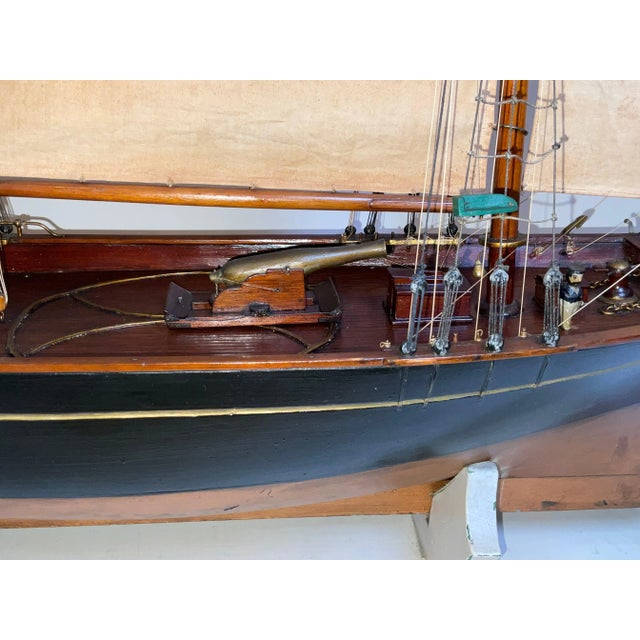 Exceptional Model of Schooner Wanderer For Sale - Image 9 of 12