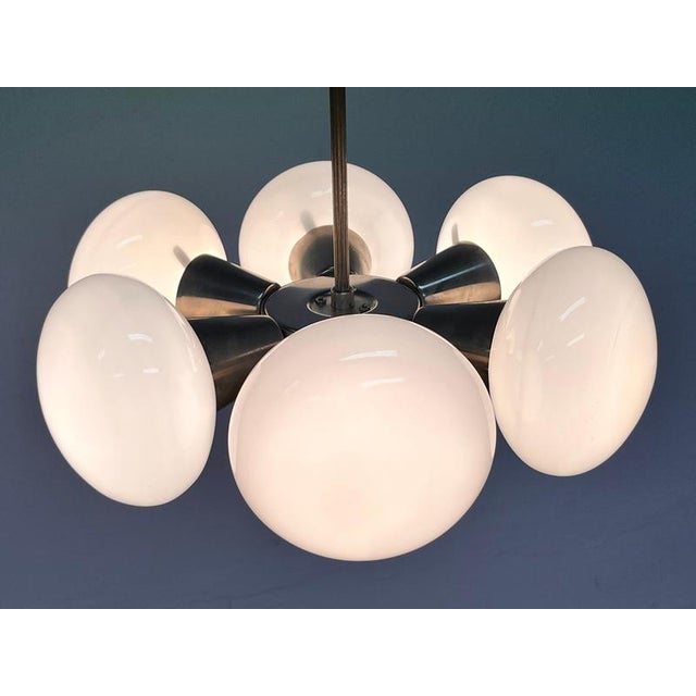 Vintgae Chrome Pendant Light, 1970s For Sale - Image 4 of 8