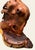 Vintage Burl Root Wood Abstract Sculpture Live Edge Base Organic Modern 17" For Sale - Image 15 of 15