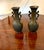 Metal Antique Japanese Meiji Bronze Vases, 1900, Set of 2 For Sale - Image 7 of 7
