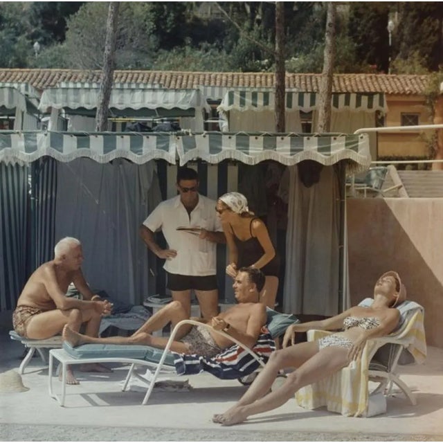Slim Aarons, Summer in Monaco, Estate Stamped Photographic Print, 1957 / 2020s For Sale