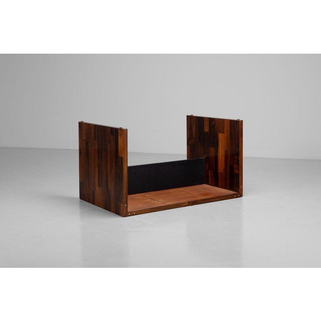 Black Foldable Desk Table by Jorge Zalszupin for Latelier, Brazil, 1959 For Sale - Image 8 of 18
