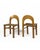 Arcadia Chairs by Adalberto Caraceni for Tagliabue, Italy, 1970s, Set of 4 For Sale - Image 4 of 17
