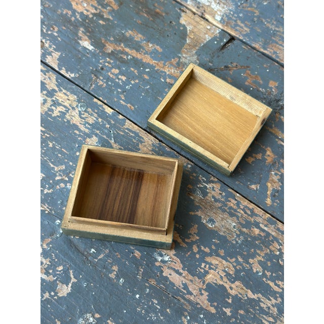 Antique Victorian Tunbridge Ware Mini Rectangular Inlaid Box, Circa Late 19th - Early 20th Century For Sale - Image 10 of 12