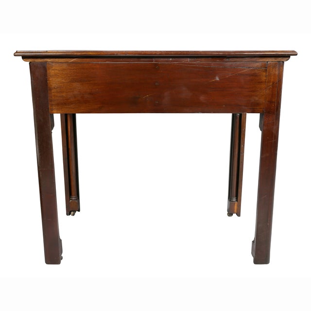 George III Mahogany Architects Table For Sale - Image 12 of 13