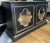 Black Black Ebonized Gilt Mirrored Chest Credenza For Sale - Image 8 of 10