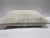 Modern Turkish White Organic Traditional Handmade Sofa Pillow For Sale - Image 3 of 6