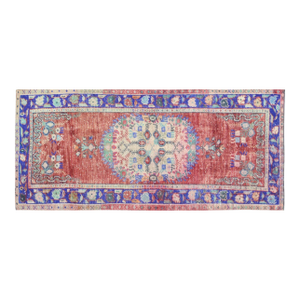 Vintage Turkish Anatolian Hand Knotted Wool Rug, 2'9"x6'6"