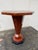 Art Deco Tulip Side Table in Amboina Root Wood For Sale - Image 11 of 11