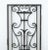 Mid 20th Century Reclaimed Scroll Urn Design Cast Iron Window Guard Panel For Sale - Image 10 of 12
