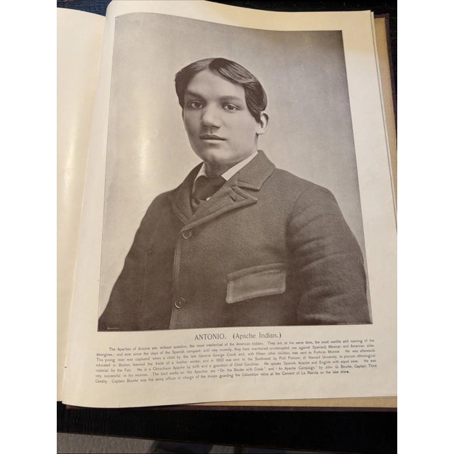 Black Portrait Photos - Middle Eastern & African People Columbian Exposition Book 1894 For Sale - Image 8 of 8