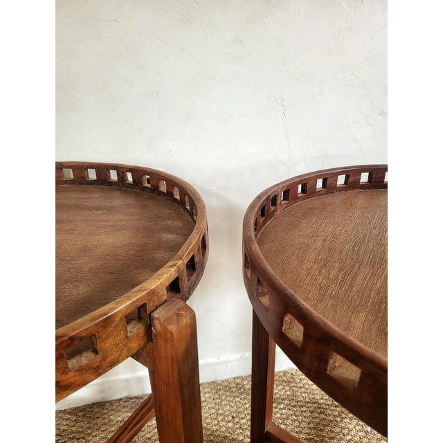 Side Table with Removable Tray, 1990s For Sale - Image 4 of 5