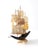 Mid-Century Italian Genuine Horn Ship Model For Sale - Image 13 of 13