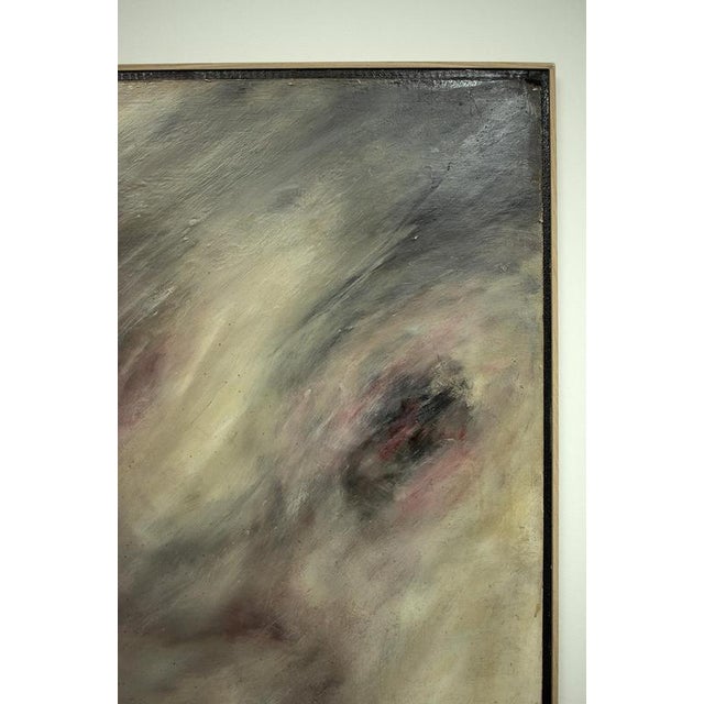 Abstract Portrait, Painting on Board, Framed For Sale - Image 6 of 8