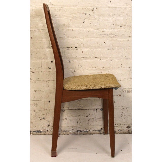 Mid 20th Century Mid 20th Century Set of Four Teak and Tweed Dining Chairs by Sun Furniture For Sale - Image 5 of 17
