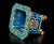 Chinese Antique Cloisonne Censer Brass Incense Burner Turquoise Enamel For Sale - Image 12 of 13