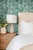 Not Yet Made - Made To Order Floral & the Frog Chinoiserie Grasscloth Wallpaper by House Party | Jade Green | 6 Yards For Sale - Image 5 of 7