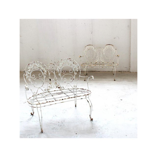 Wrought Iron Sofa For Sale - Image 12 of 18