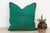 Mid 20th Century Green Dotted Ahir Handloom Pillow For Sale - Image 5 of 5