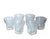 Libbey Glass Co. 1960s Libbey Glass Textured St. Regis "On-the-Rocks" Tumblers, Set of 6 For Sale - Image 4 of 10