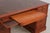 2010s Reprodux Bevan Funnel Leather Top Yew Wood Desk For Sale - Image 5 of 18