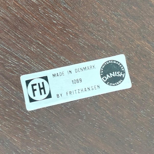 Wood 1960s Six Star Series Rosewood Dining Table by Arne Jacobsen for Fritz Hansen For Sale - Image 7 of 7