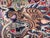 Textile Chinese Large Silk Embroidered Opera Curtain Tapestry 19 Century For Sale - Image 7 of 18