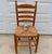Mid 20th Century Set of 6 Ladder Back Shaker Farm House Chairs With Rush Seats For Sale - Image 17 of 17