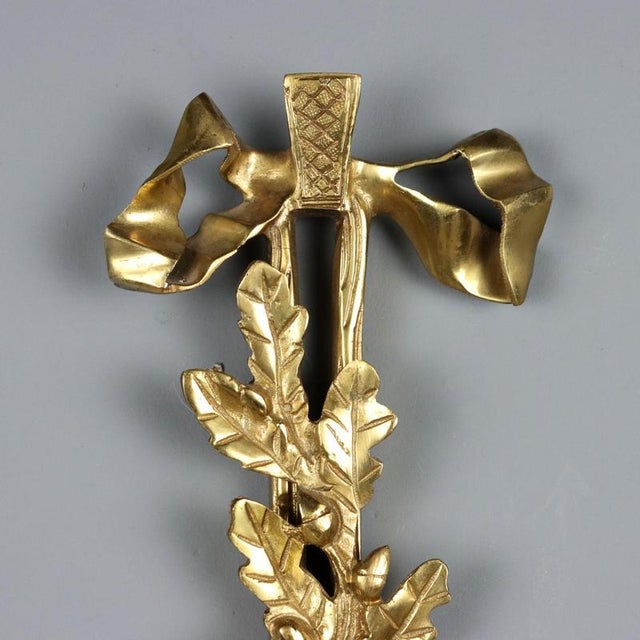 Wall Light in Gilded Bronze For Sale - Image 5 of 9