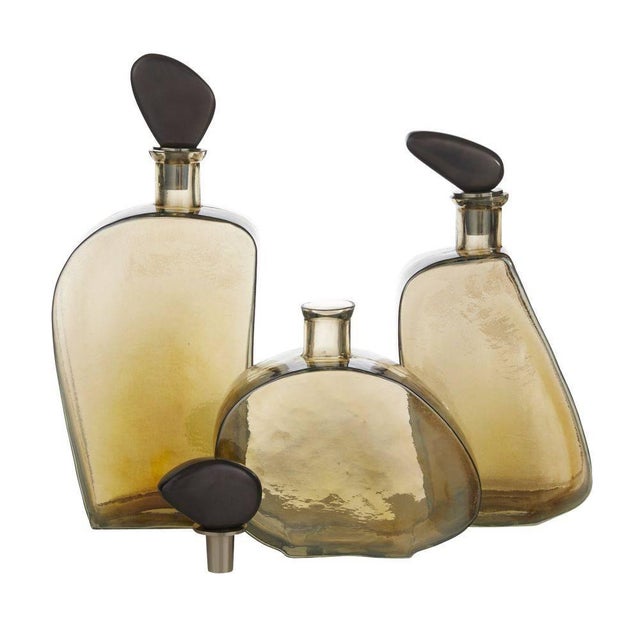 Arteriors Home Arteriors Home Calhoun Decanters, Set of 3 For Sale - Image 4 of 12