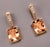 Natural Finely Faceted Quality Morganite Diamond Earrings 14k Gold 9.93 TCW Certified $5,950 018685 This is a Unique...