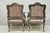 Vintage Italian Baroque Rococo Style Silver Leaf Gilt Lounge Arm Chairs - A Pair For Sale - Image 15 of 18