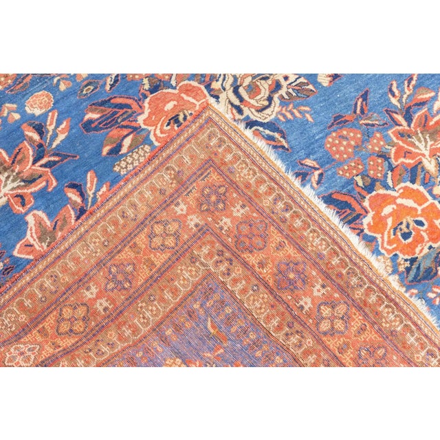 Antique Afshar Rug 4'11'' x 6'1'' For Sale - Image 4 of 12