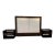 Artefacto Herzog II - King Headboard and Two Bedside Tables For Sale