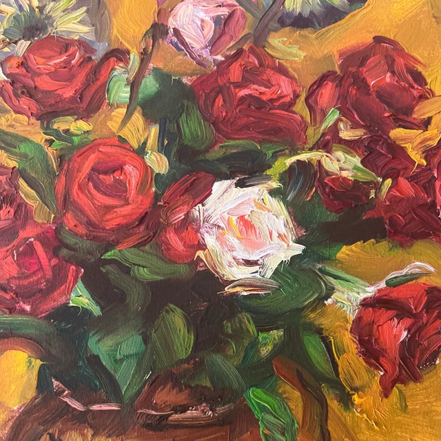 Post Impressionist 2000s Oil on Canvas Still Life Painting by Liviu Hancu Framed For Sale - Image 3 of 8