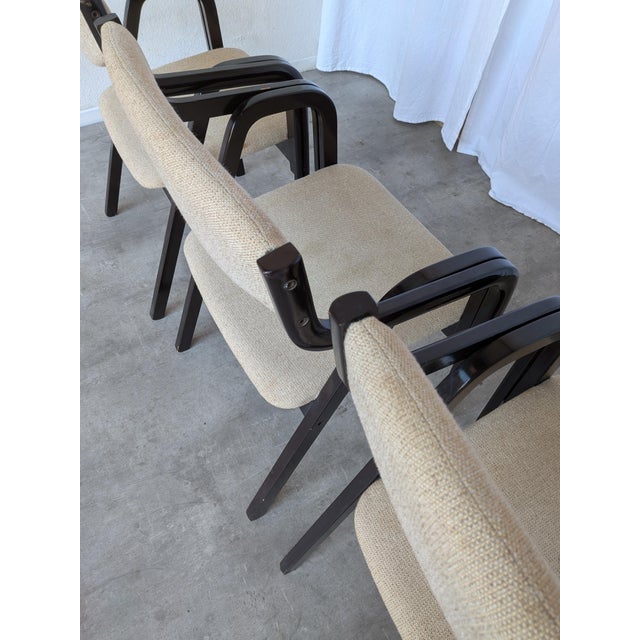 1970s Vintage Bentwood Dining Chairs, 1970s, Set of 4 For Sale - Image 5 of 18