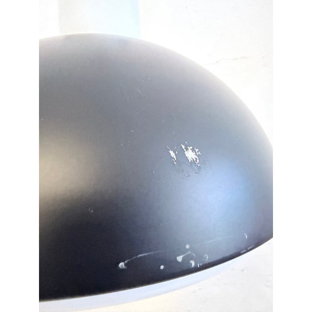 Space Age Glass and Metal Pendant Lamp from Glashütte Limburg, 1970s For Sale - Image 9 of 13