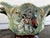 Pair Antique French Majolica Jardinières Insect Musician Cache Pot Planter C1880 For Sale - Image 4 of 18