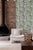 Artichoke Stem Stripe Grasscloth Wallpaper by House Party | Terra Verde | 8 Yards For Sale - Image 10 of 11