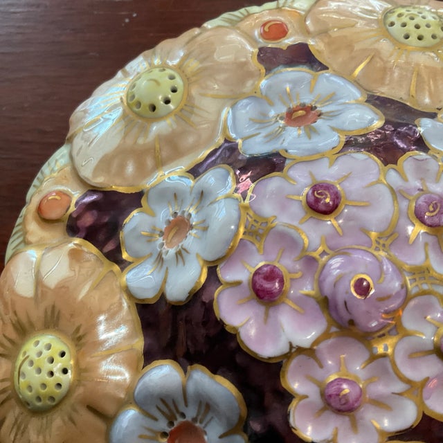 Art Nouveau Art Nouveau Limoges Potpourri Container For Sale - Image 3 of 8