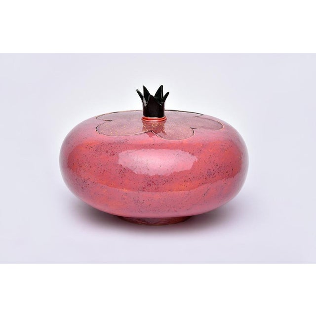 Contemporary Spiral Ceramic Urn by Heidi Hartmann For Sale - Image 3 of 3