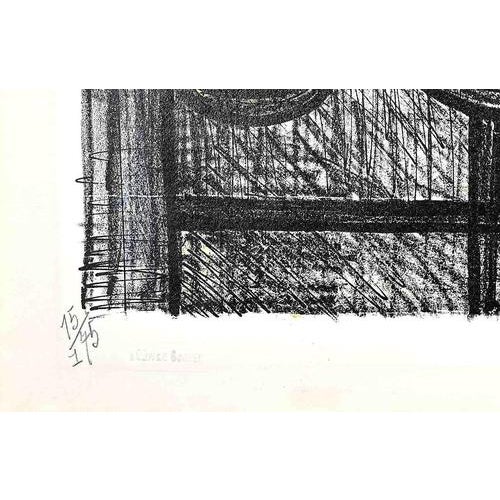 Bernard Buffet, Lamp 15/175, 1954, Lithograph For Sale - Image 3 of 4