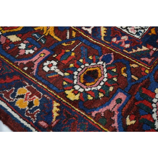 1960s 1960s Vintage Bakhtiari Rug 12'2'' x 16'7'' For Sale - Image 5 of 11