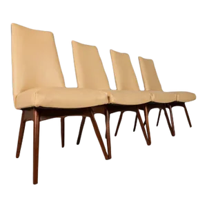 Adrian Pearsall Model 1613-C Dining Chairs for Craft Associates, circa 1960s - Set of 4
