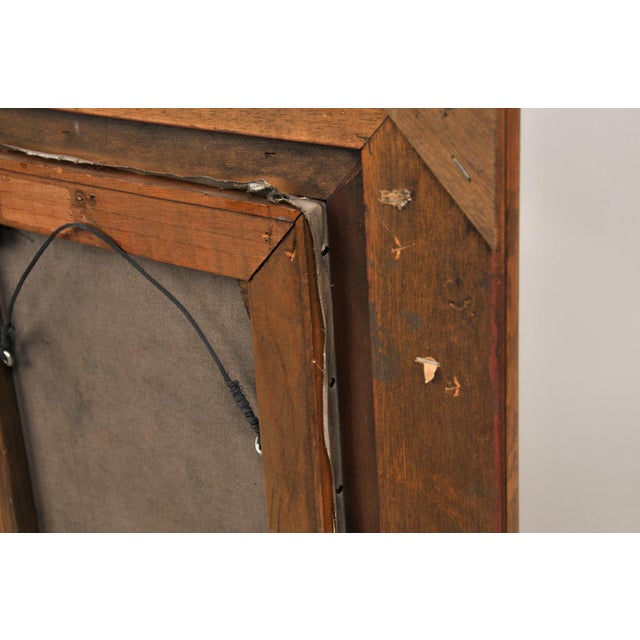 Antique Oil Painting Signed Artist's Study of Cherokee Roses in a Glass For Sale - Image 18 of 18