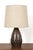 Brown Danish Ceramic Table Lamp For Sale - Image 8 of 8