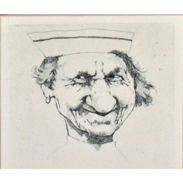 Figurative Charles Bragg, The Night Nurse, circa 1970 For Sale - Image 3 of 7