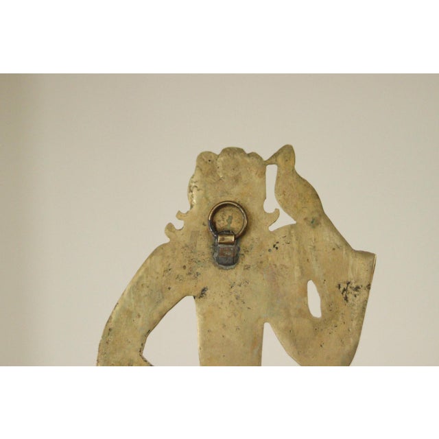 Mid-Century Brass Danish Sconces, Set of 2 For Sale - Image 9 of 11