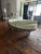 Custom Palms Hotel Las Vegas Daybed – Sculptural Oval Form With Integrated Side Tables & Caster Base For Sale - Image 14 of 16