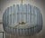 Mid-Century Style Murano Glass and Brass Ceiling Light, 2000s For Sale - Image 9 of 13
